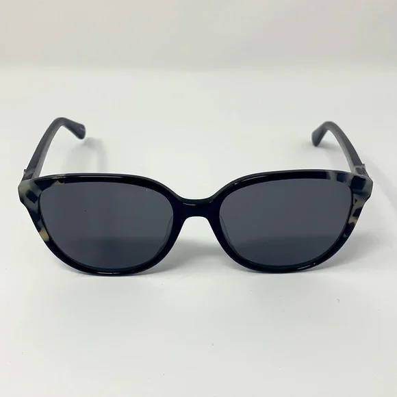 Kate Spade New York Vienne Polarized Round Acetate Hello Sunshine Sunglasses - Picture 4 of 11